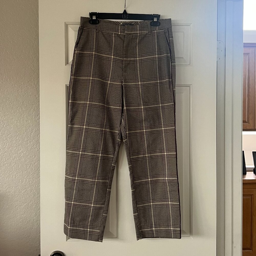 Abercrombie Simone High Rise Ankle Flare Pants